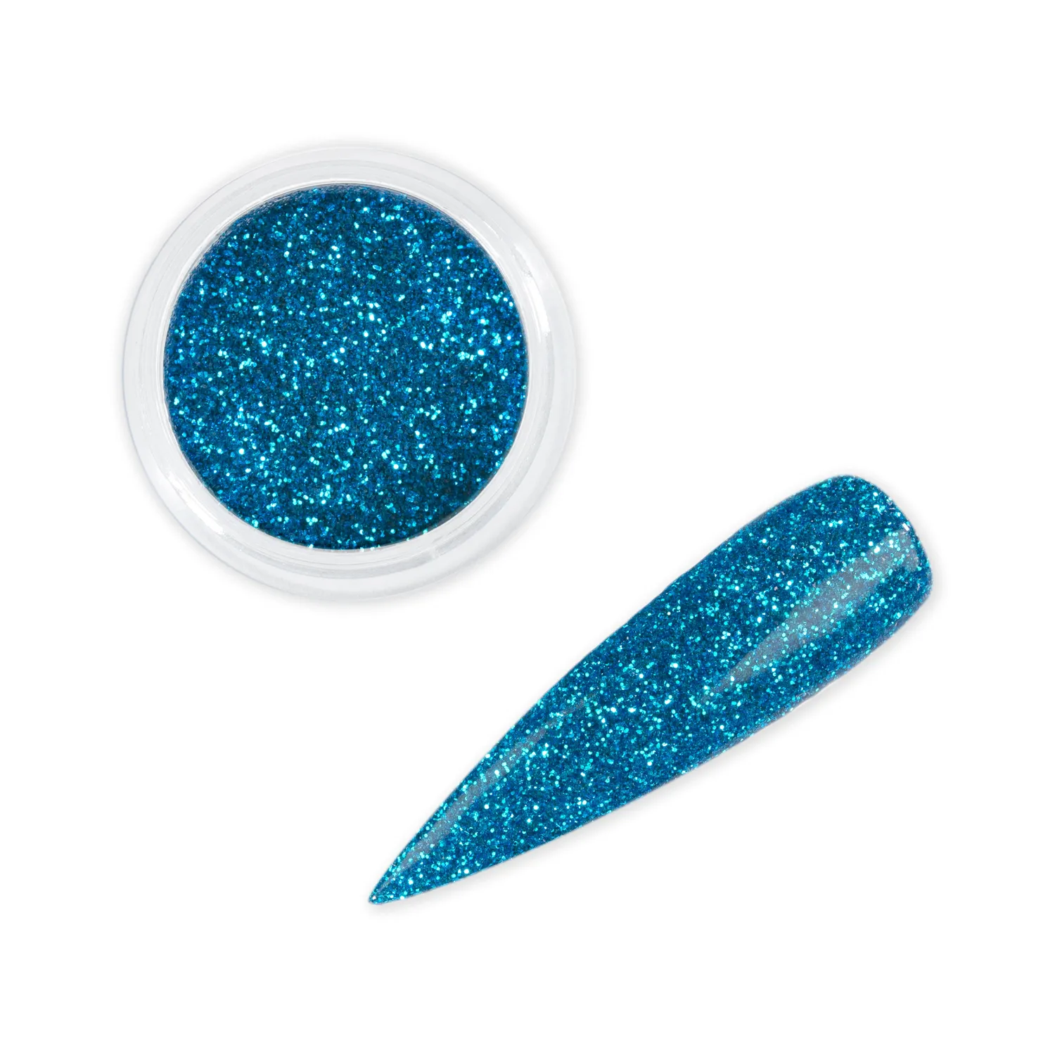 Iz Beauty Magical Mermaid nagelglitter blå fin 6 g