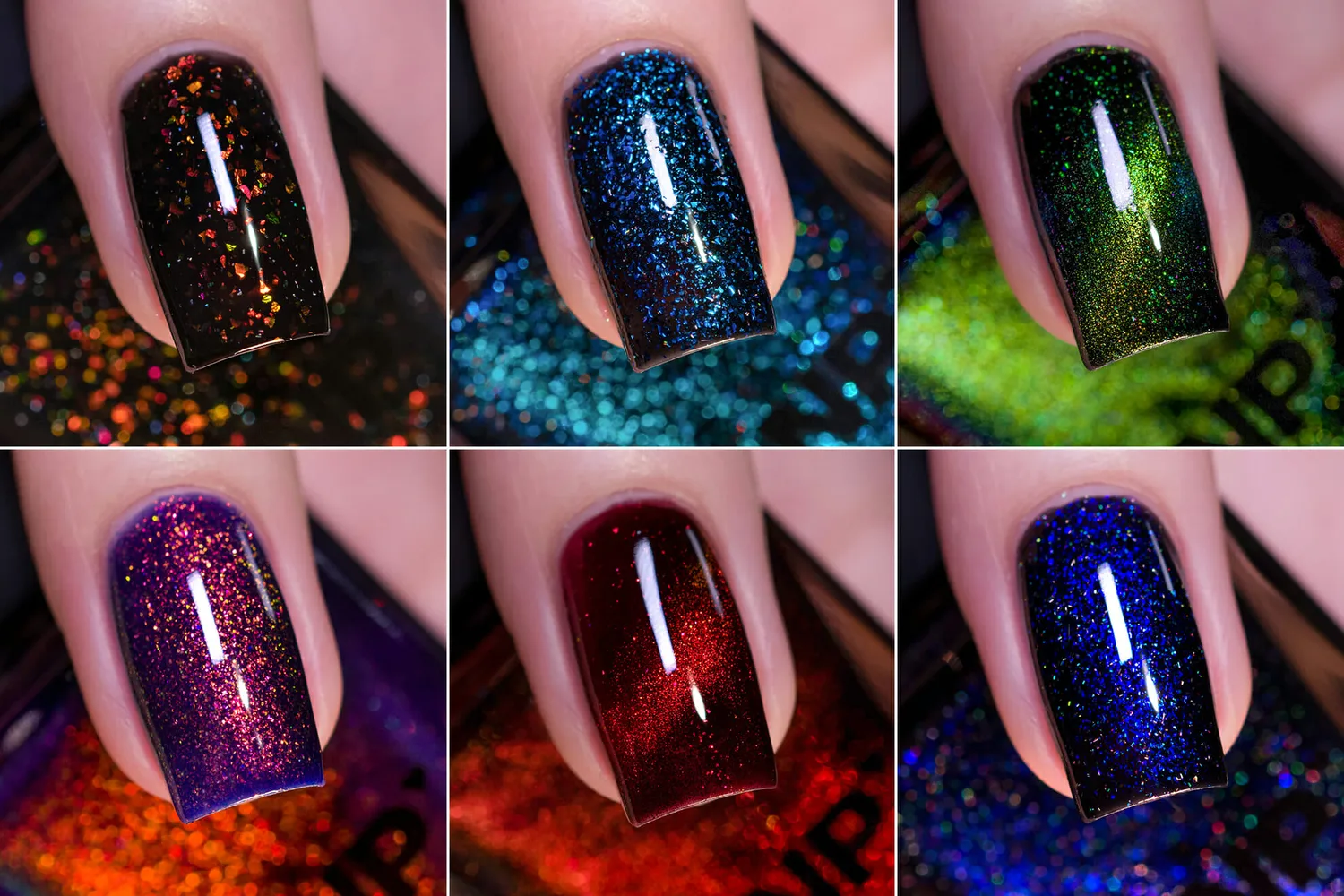 ILNP Trapped Collection nagellack set 6-pack magnetisk