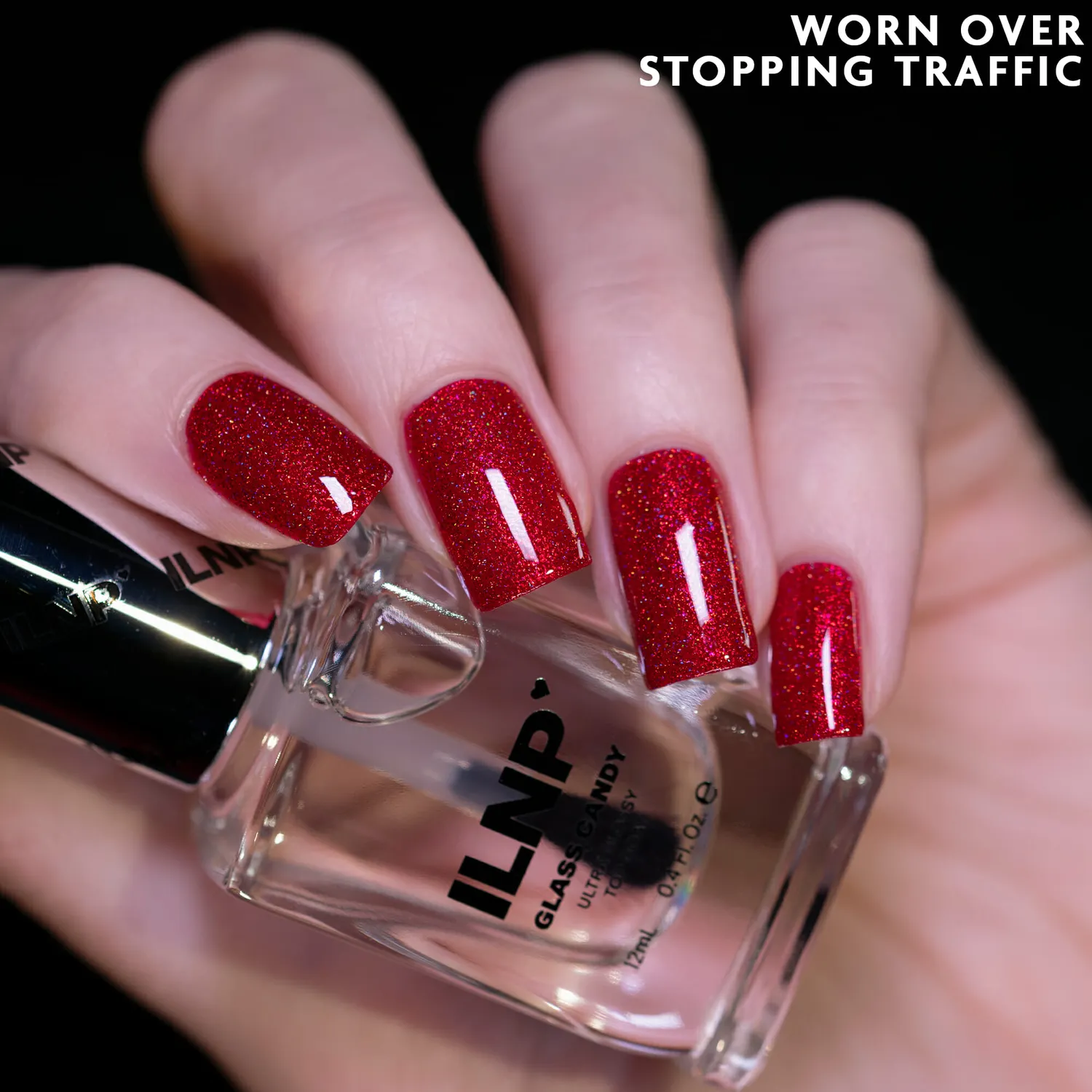 ILNP Glass Candy överlack transparent glans