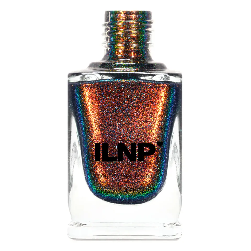 ILNP Cosmos Comet nagellack blått skimmer