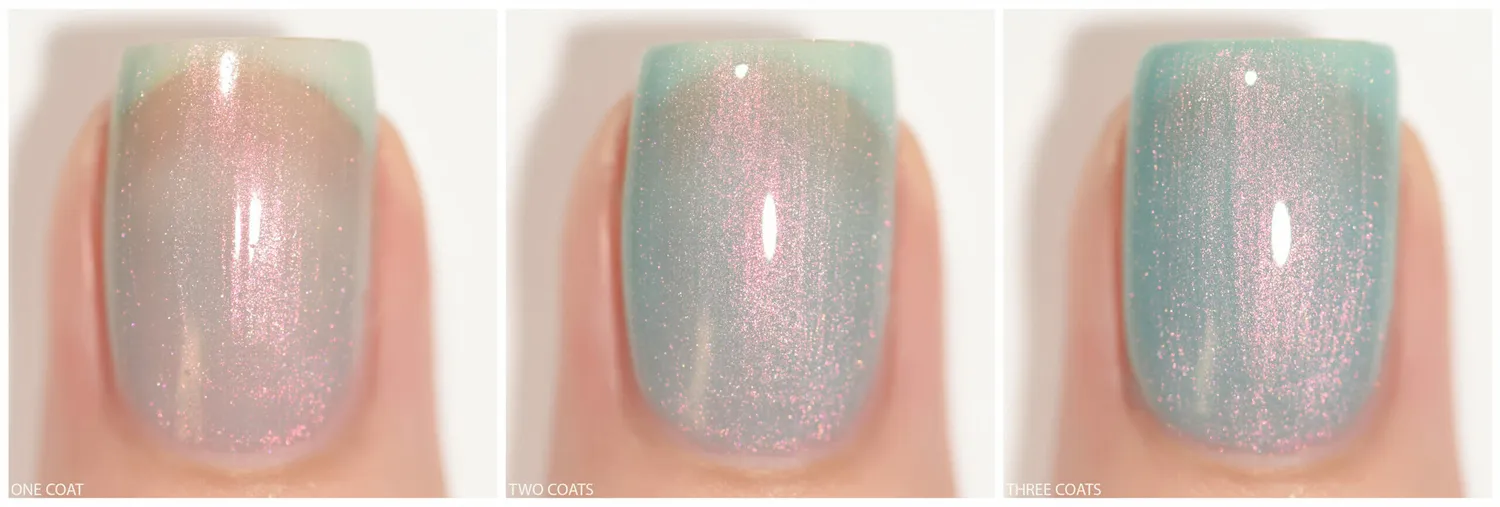 ILNP Valentina nagellack sheer teal skimmer