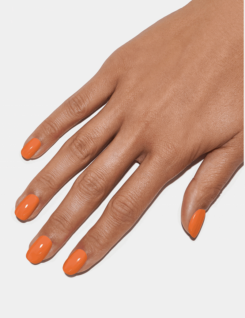 Le Mini Macaron Papaya Sorbet gellack orange täckande
