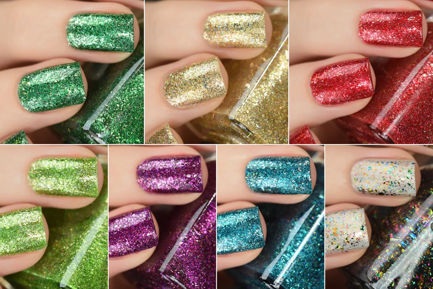 ILNP Holiday Collection 2015 nagellacksset 7-pack festlack