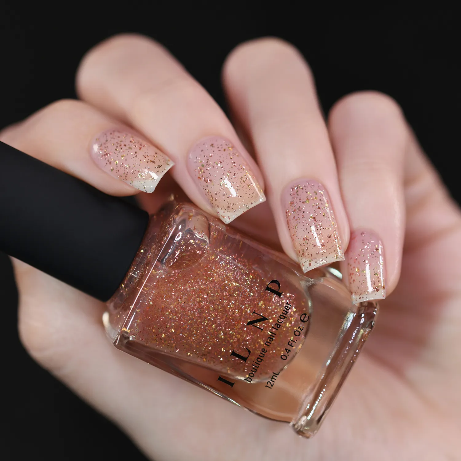 ILNP Love Triangle topper guldrosa