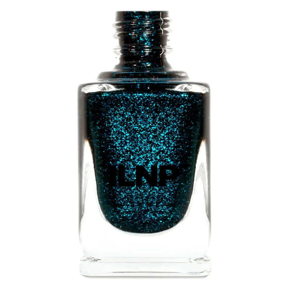 ILNP Trapped Lured nagellack svart metallic