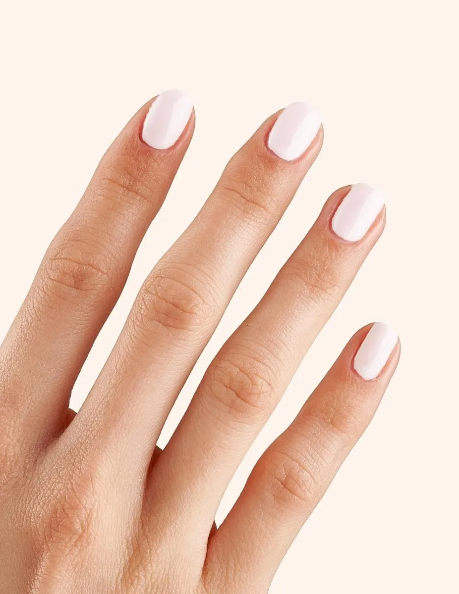 Le Mini Macaron Le Sweet Milkshake nagellack vit