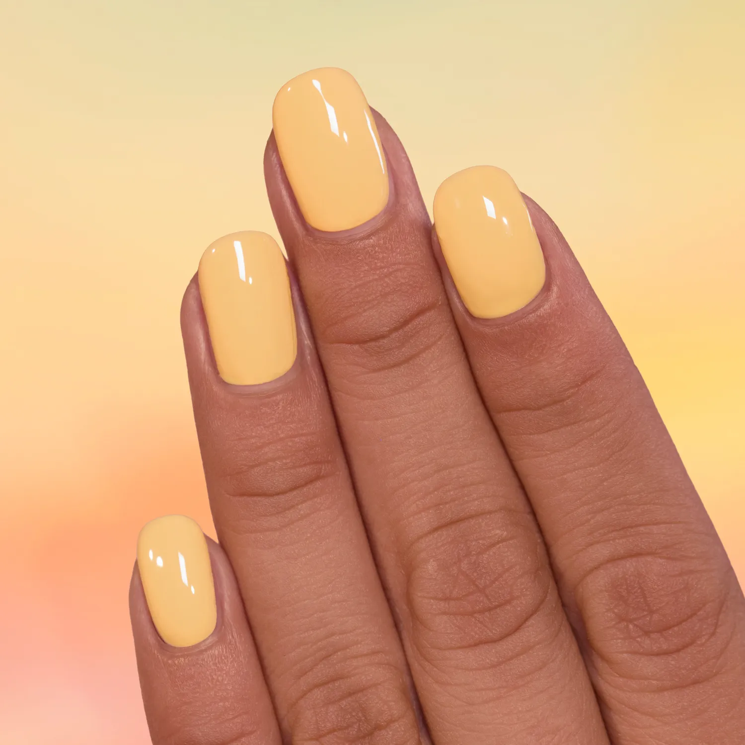 ILNP Honeybee nagellack honungsgul kräm