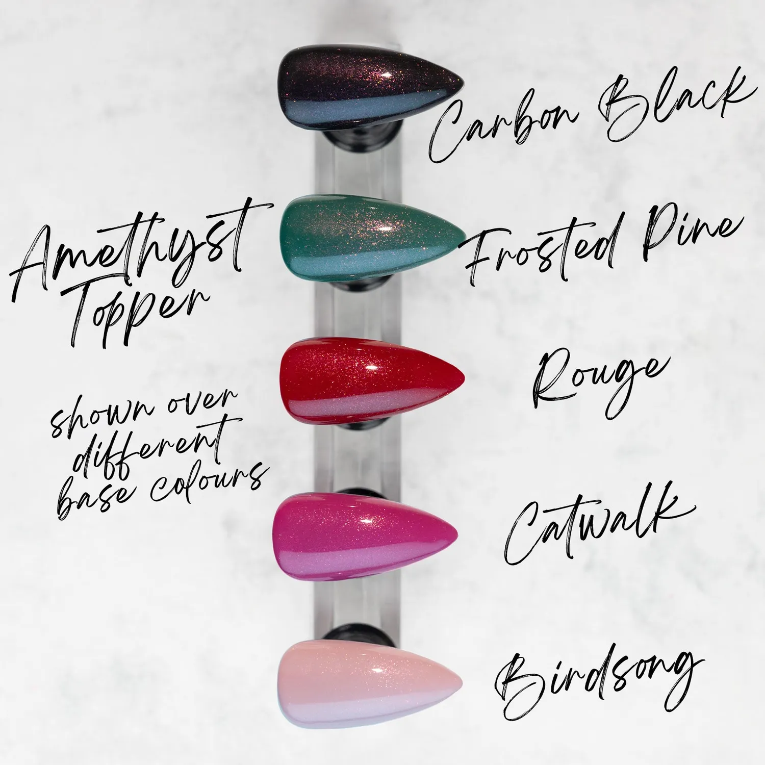 Iz Beauty Pro Colour Amethyst Topper IZAT gel 4 g glitter