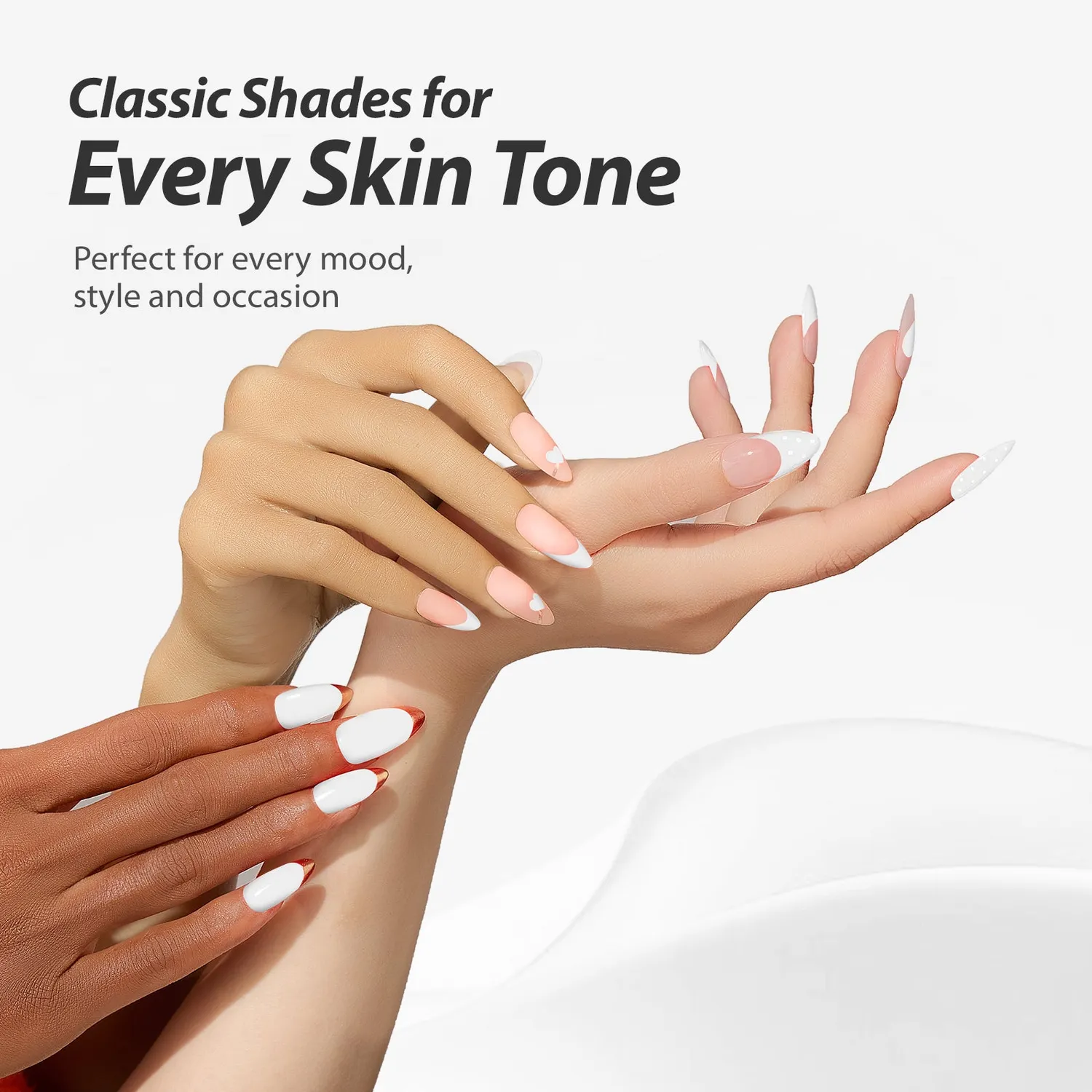 Makartt One Coat Gellack Milky Muse Täckande Ett Lager