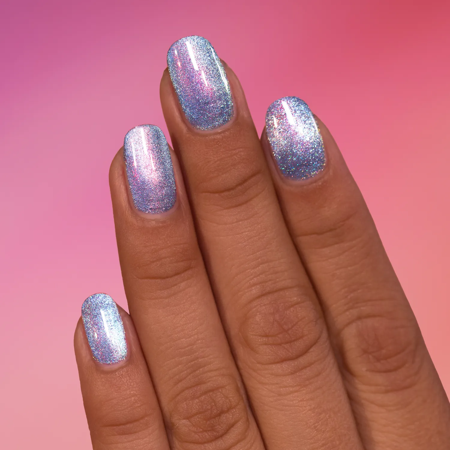 ILNP Electric Summer Skye nagellack ljusblå magnetisk