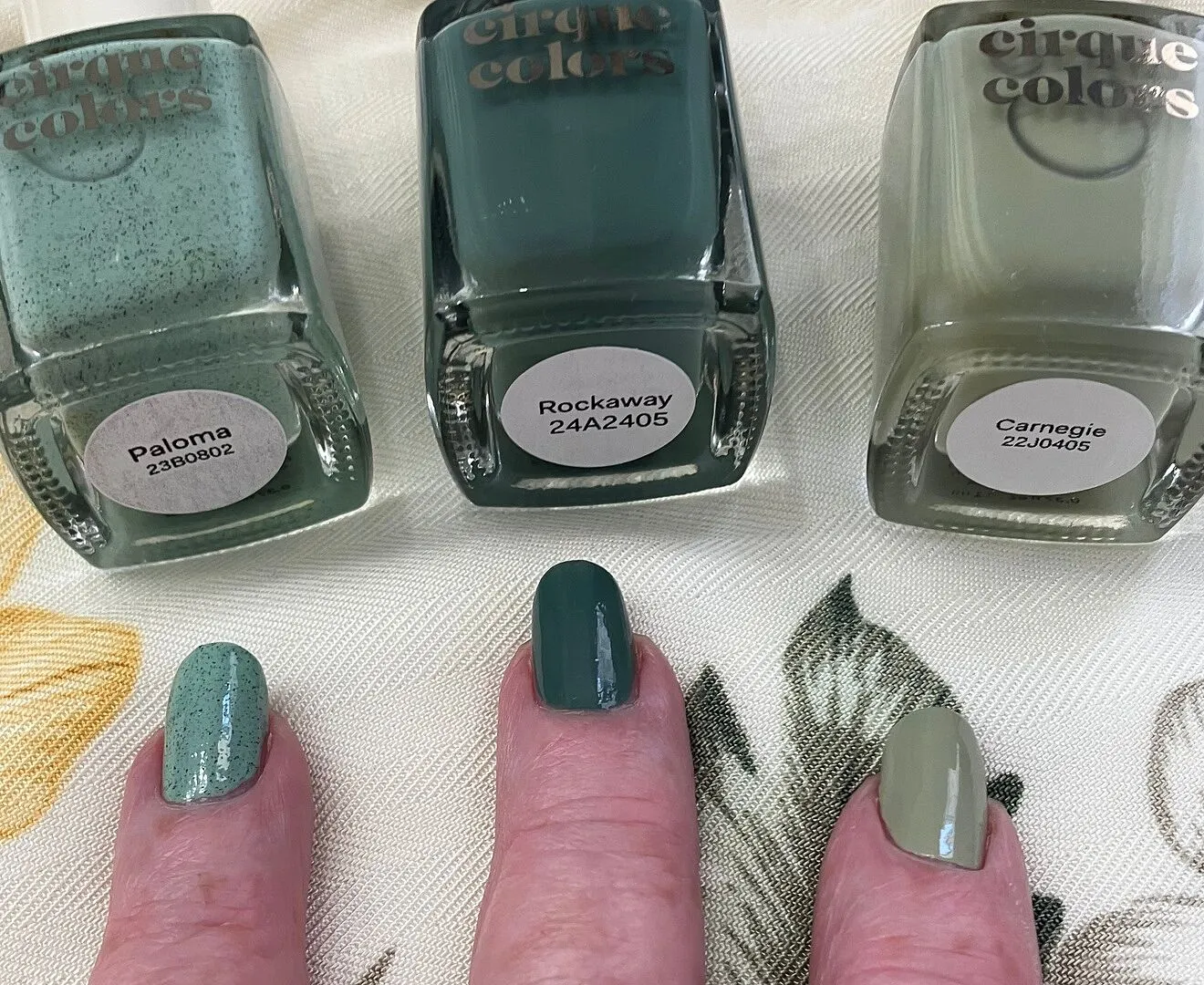 Cirque Colors Rockaway nagellack dusty teal kräm