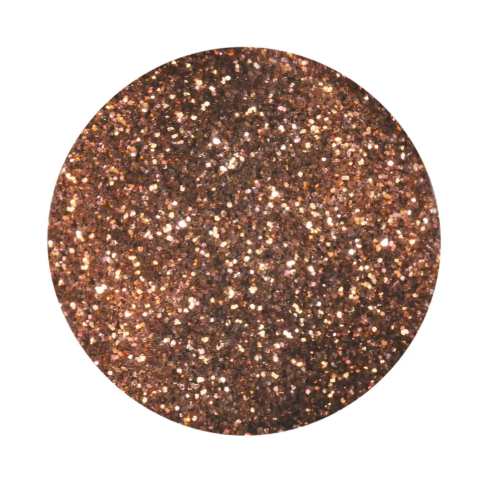 Iz Beauty Rose Gold glitter 6g roséguld nagelglitter