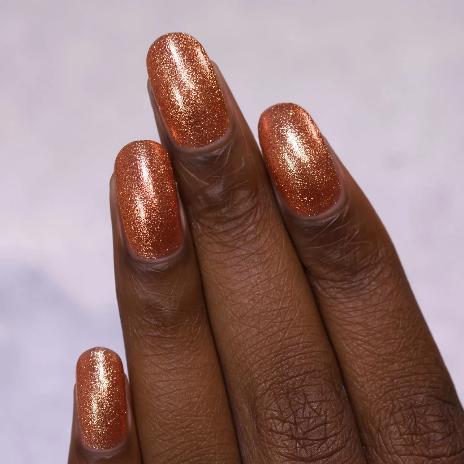 ILNP Checkmate nagellack metallic koppar