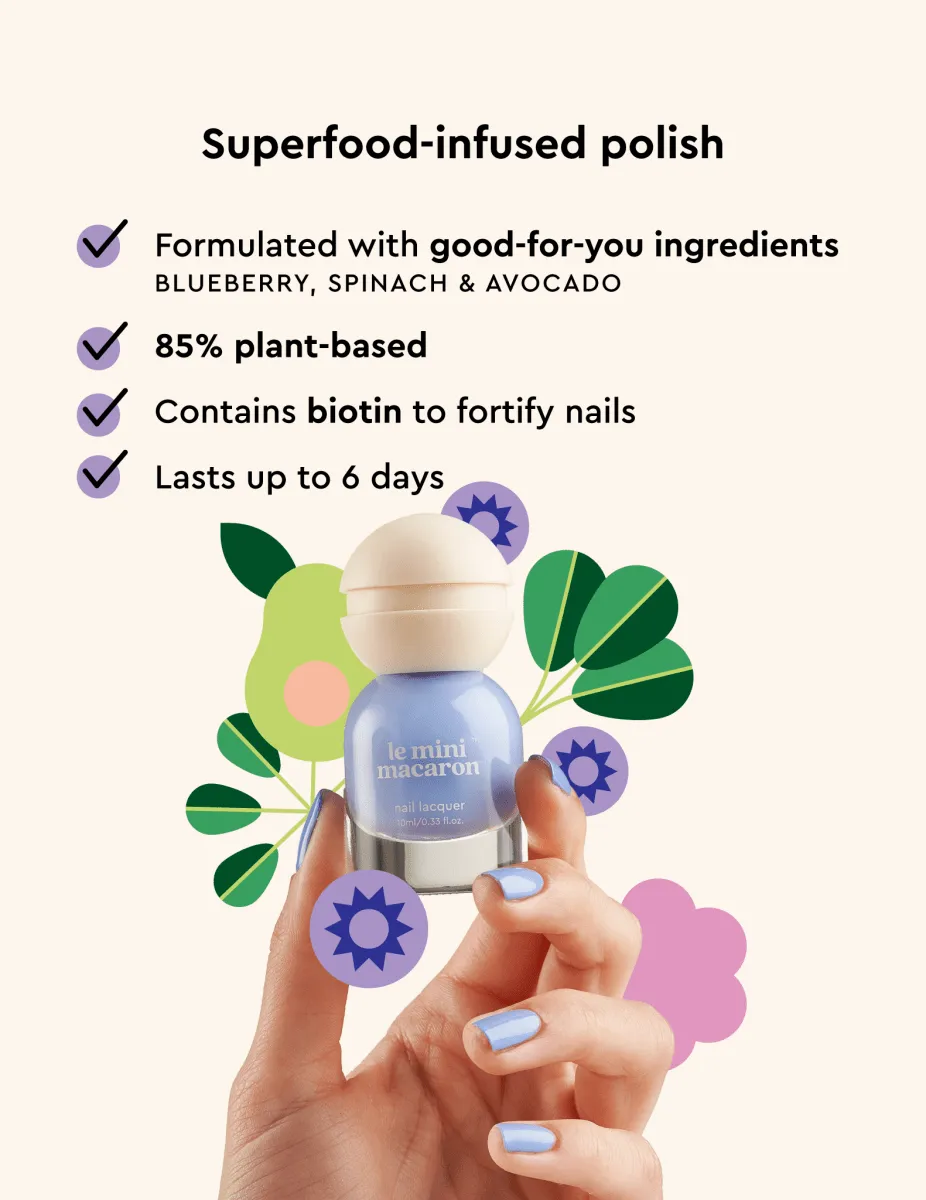 Le Mini Macaron Cherry Lemonade nagellack korallrosa
