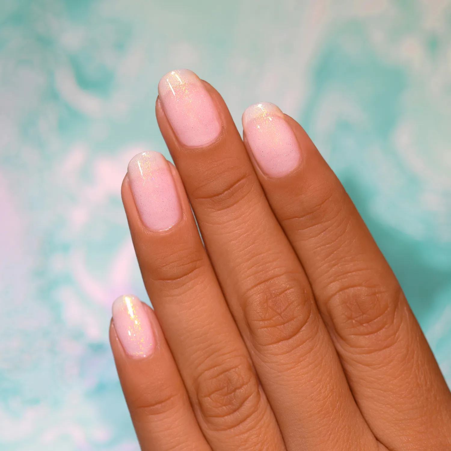 ILNP Tropics Pina Colada nagellack mjölkvit jelly
