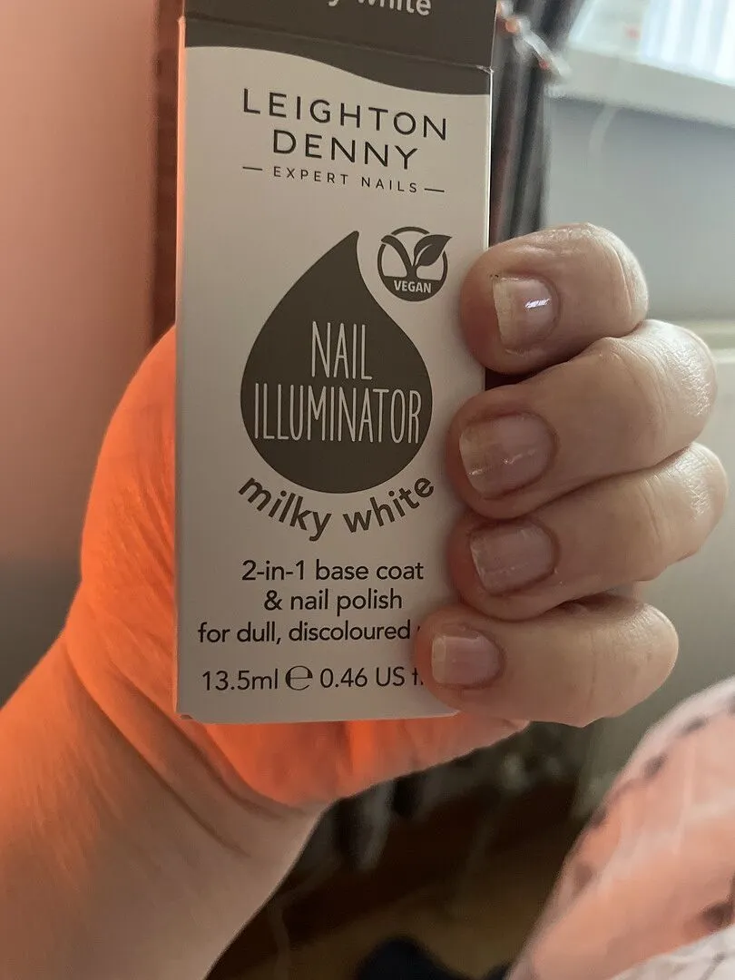 Leighton Denny Protect & Glow nagelvårdsset 2-delar