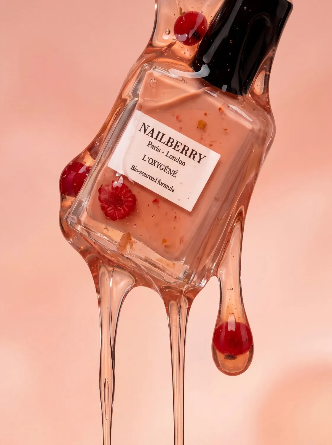Nailberry Made You Blush nagellack 14 ml peach jelly