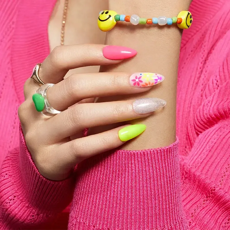 modelones Summer Lovin’ gellack 6-pack kräm och glitter