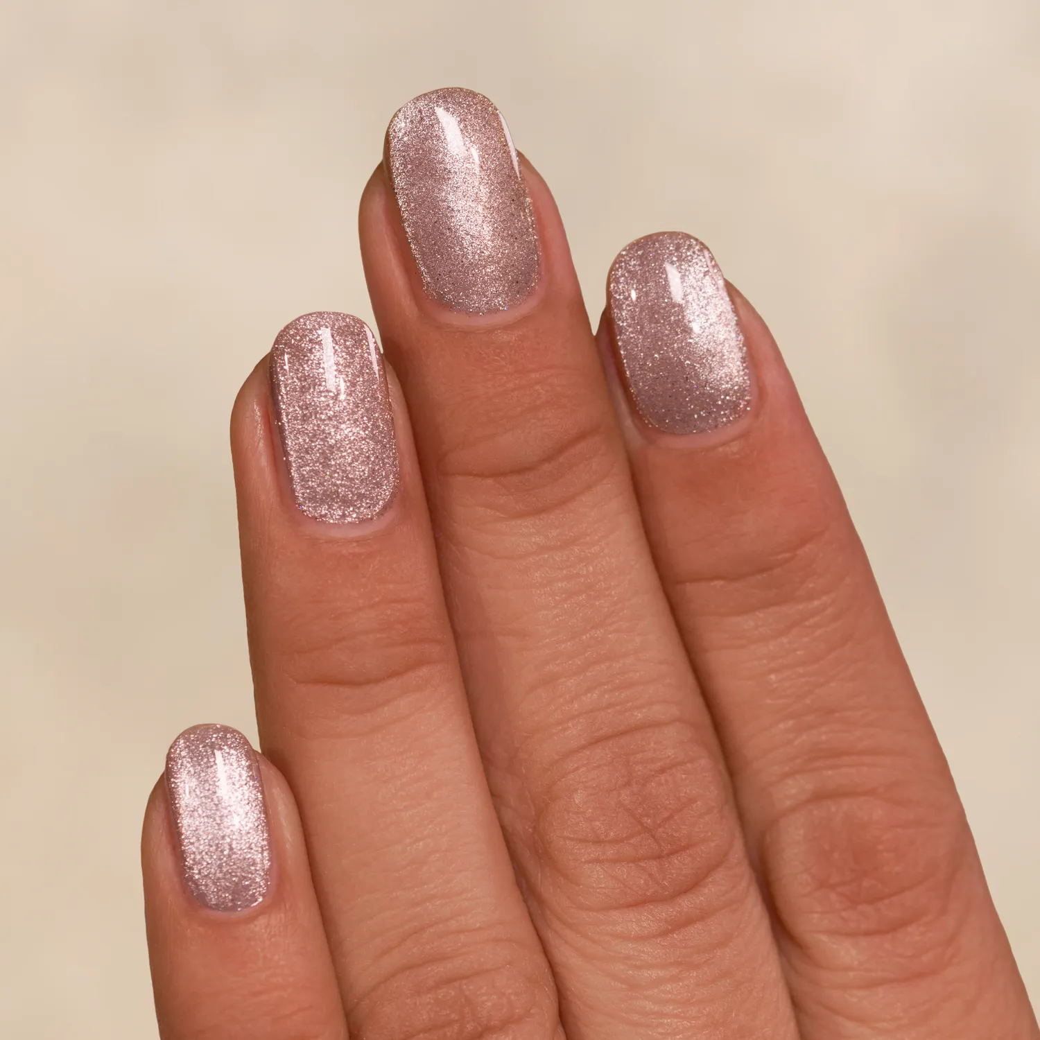 ILNP Teddy nagellack magnetisk ljusbrun