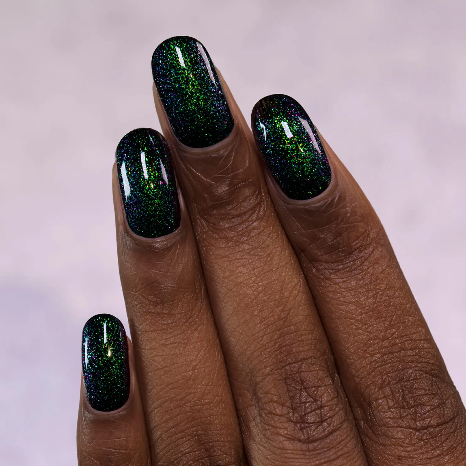 ILNP Renegade nagellack duokrom topper grön-lila