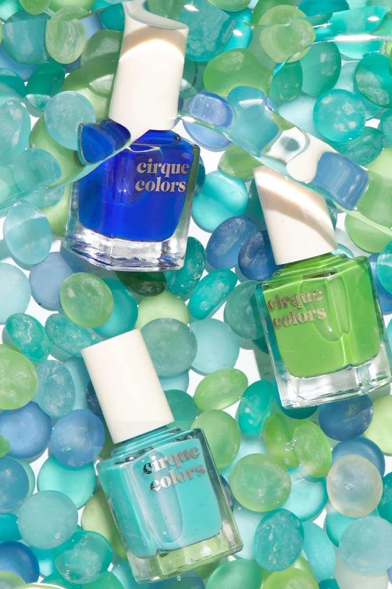 Cirque Colors Aqua Jelly nagellack ljusblå jelly