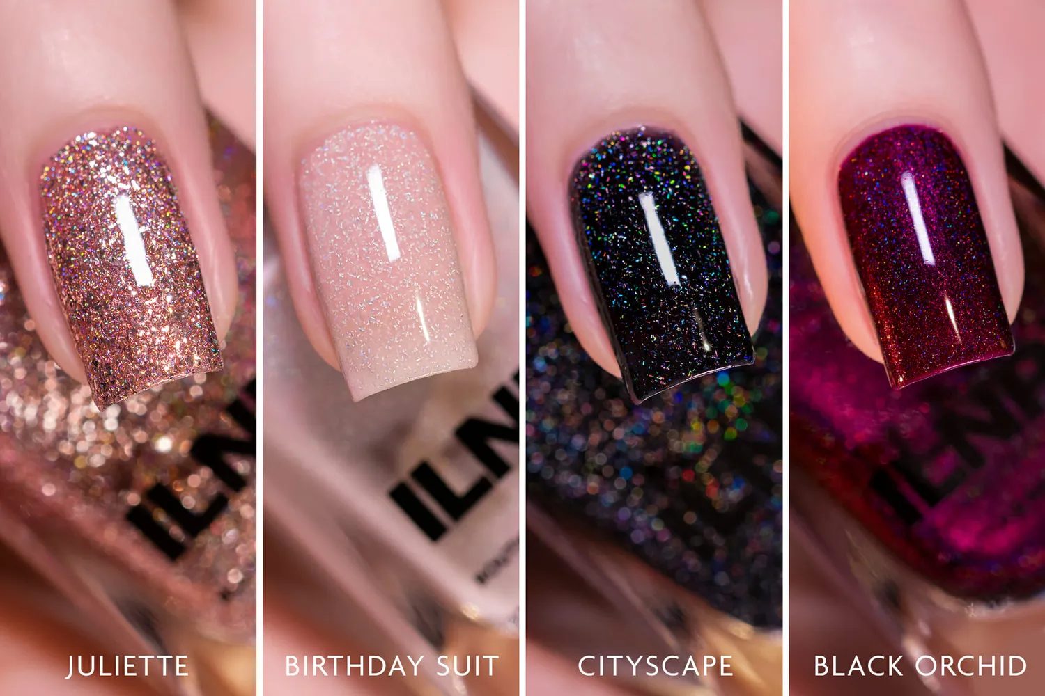 ILNP Favorites Bundle nagellack 4-pack bästsäljare