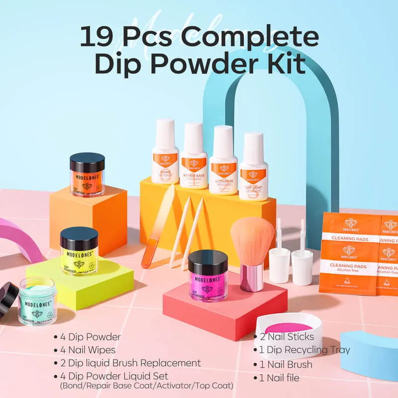 modelones Dopamine dippingpulver set kräm