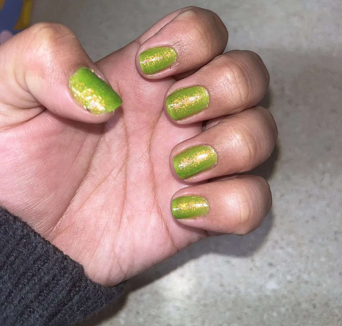 Cirque Colors Sour Punch nagellack lime jelly