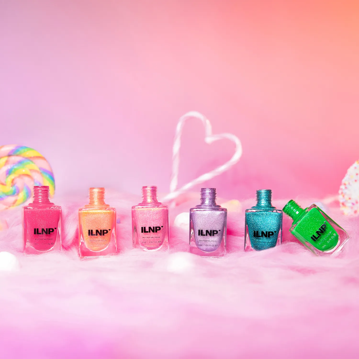 ILNP Candy Coated Collection nagellackset 6-pack