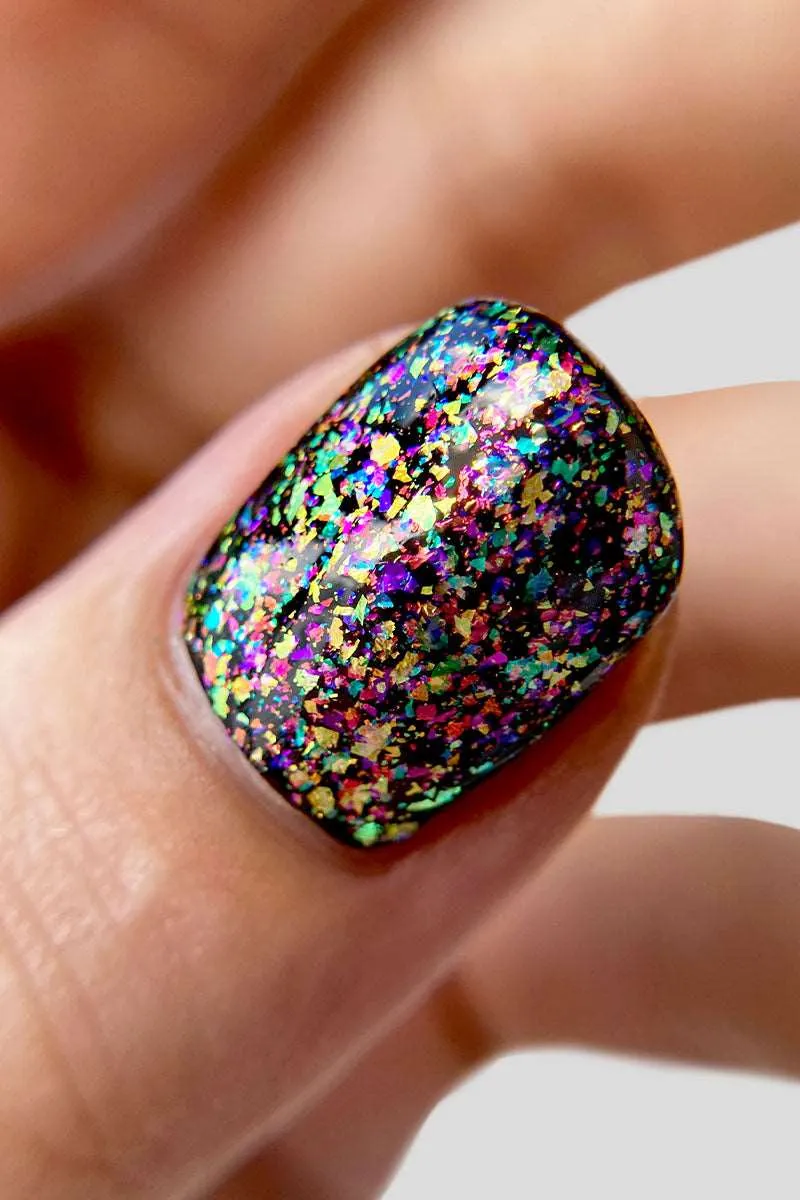 Cirque Colors Fantasia topper regnbågsflak transparent