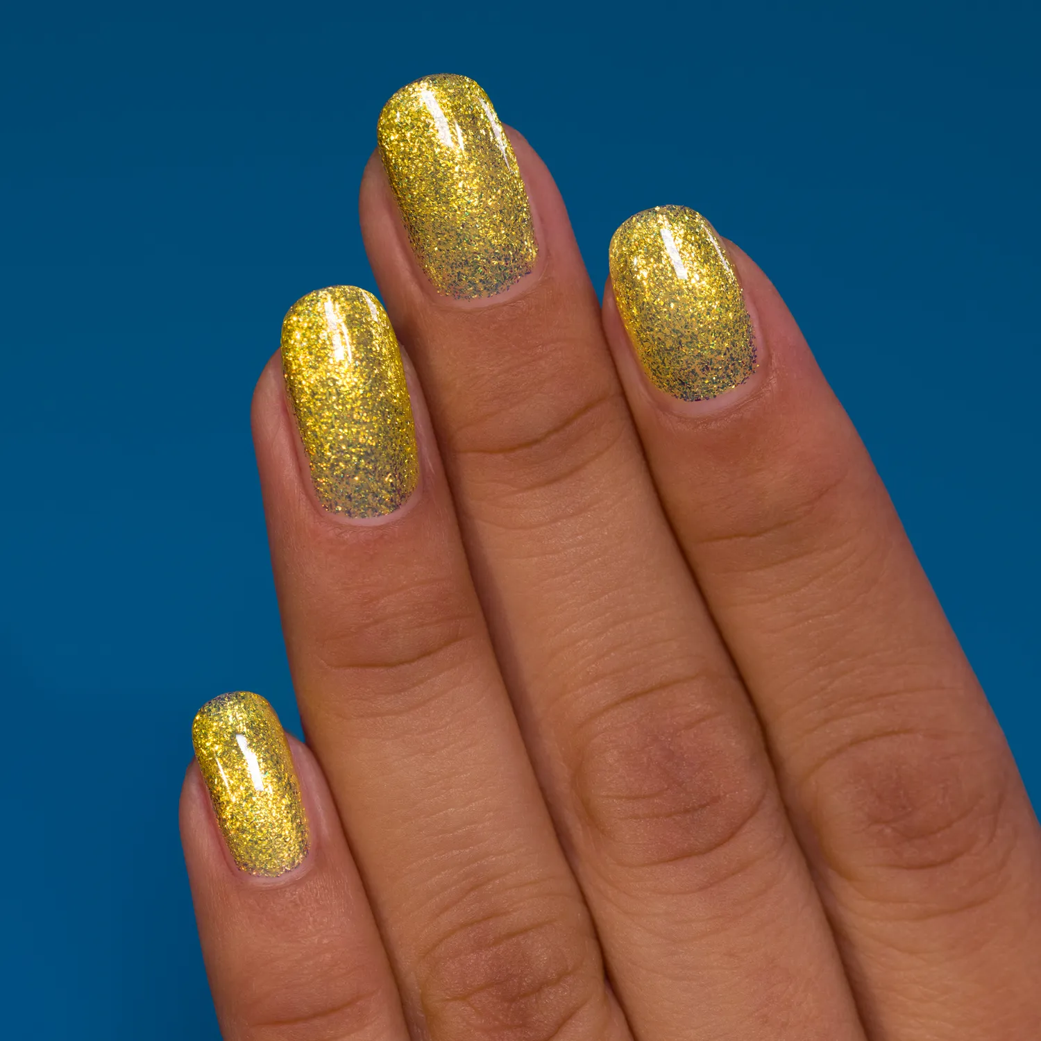ILNP Cabana Sunburst nagellack gul shimmer