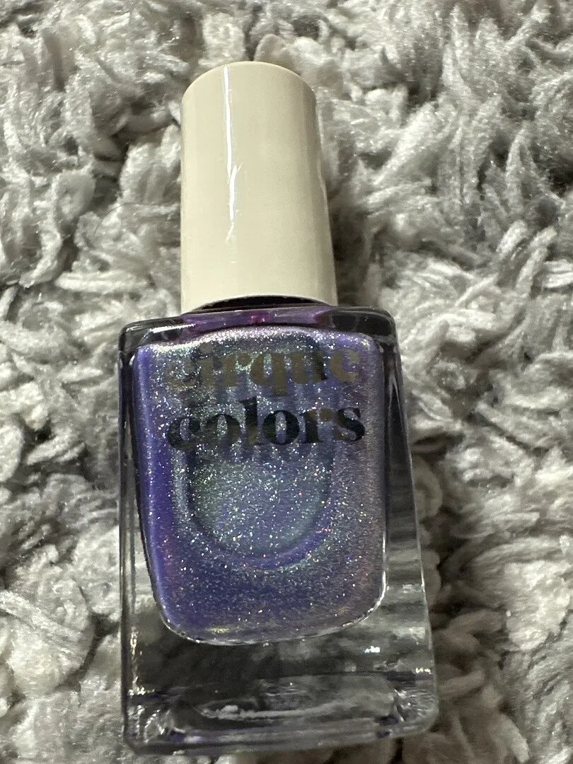Cirque Colors Pixie Holo nagellack holografisk blåviolett