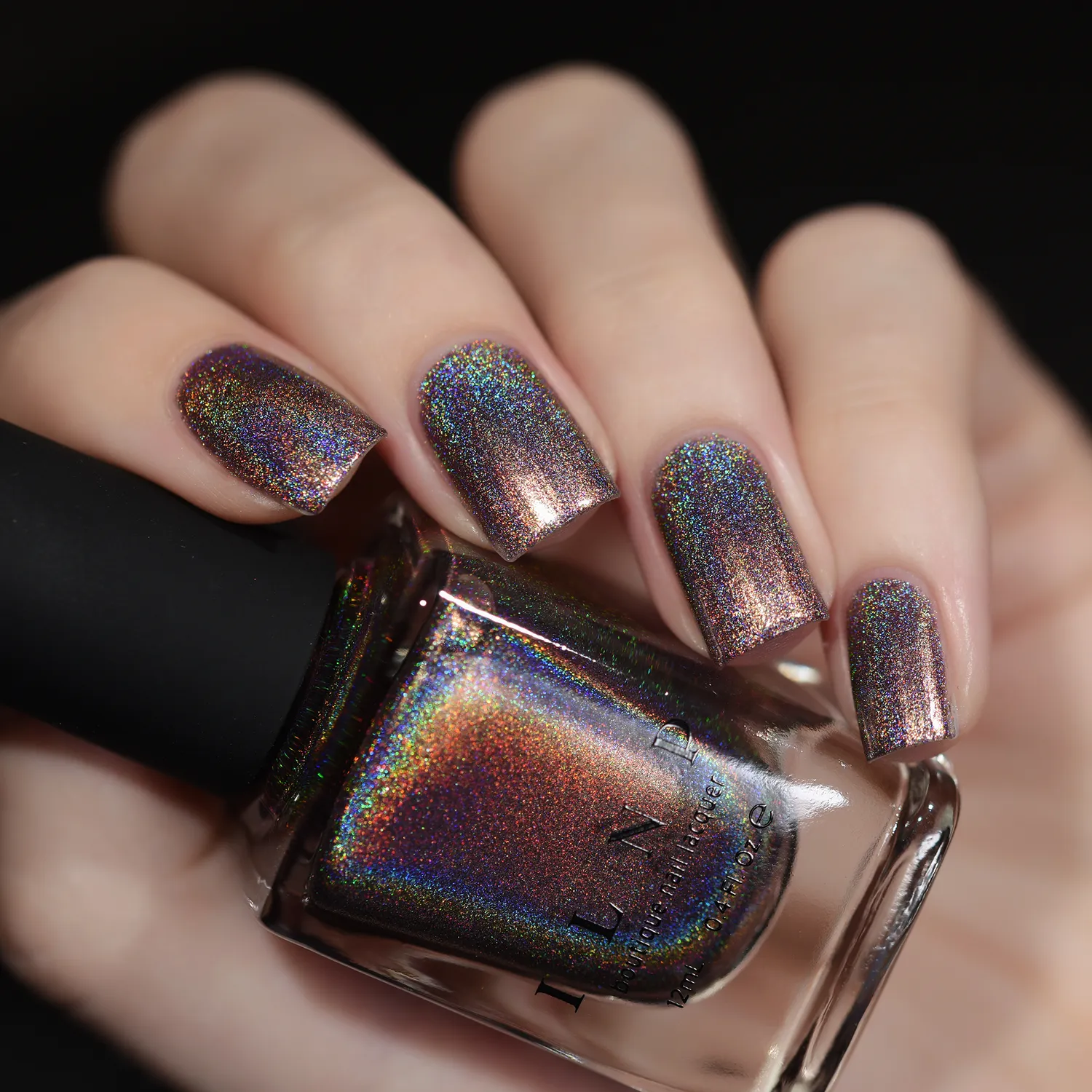 ILNP Cable Car nagellack brun holo