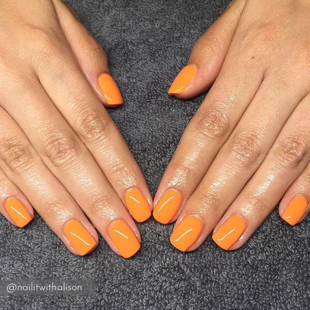Iz Beauty Calgel Sold Out CG844 gellack 4g solid orange