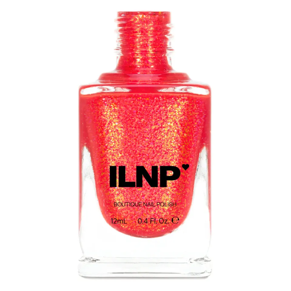 ILNP Ariel nagellack korallrött shimmer