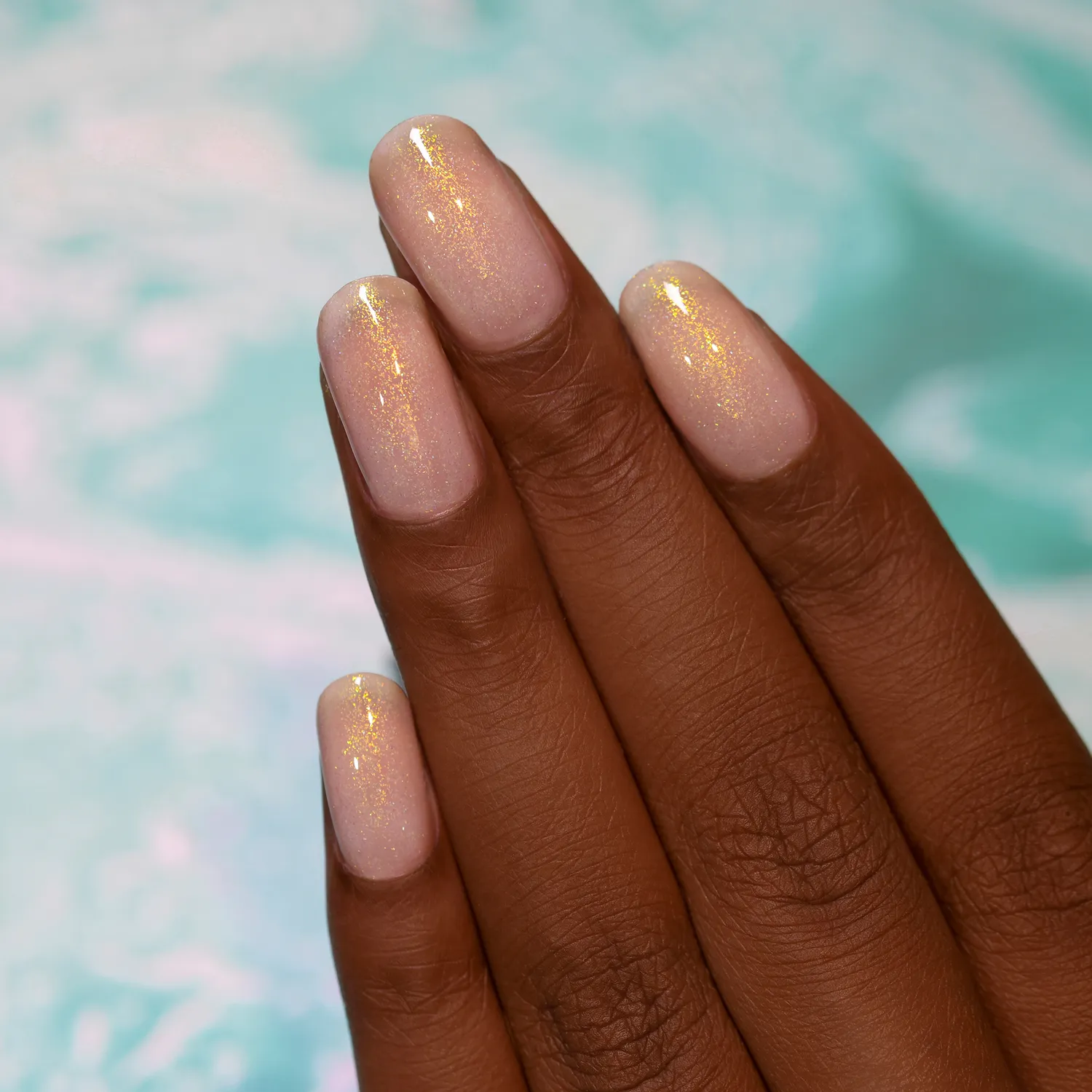 ILNP Tropics Pina Colada nagellack mjölkvit jelly