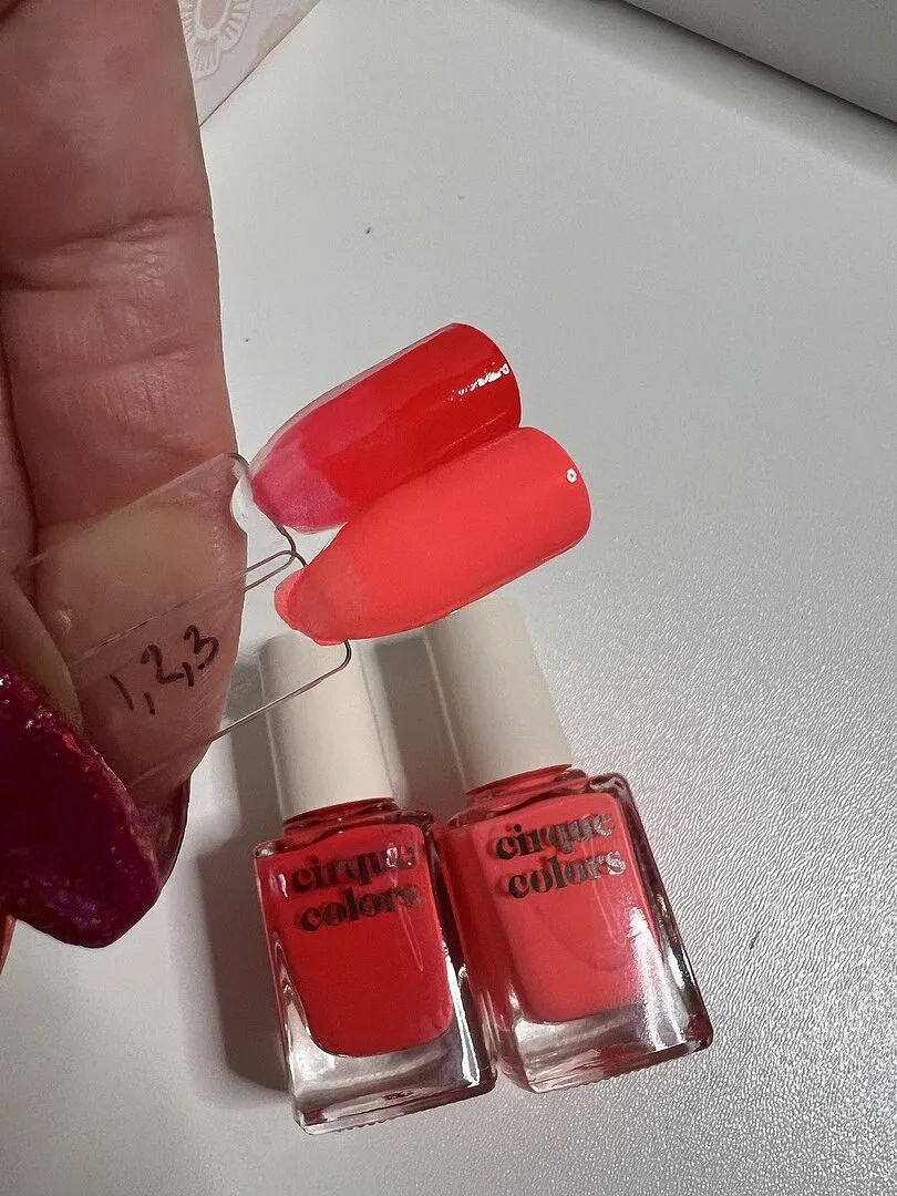 Cirque Colors Vice Boozy Brunch nagellack korallneon