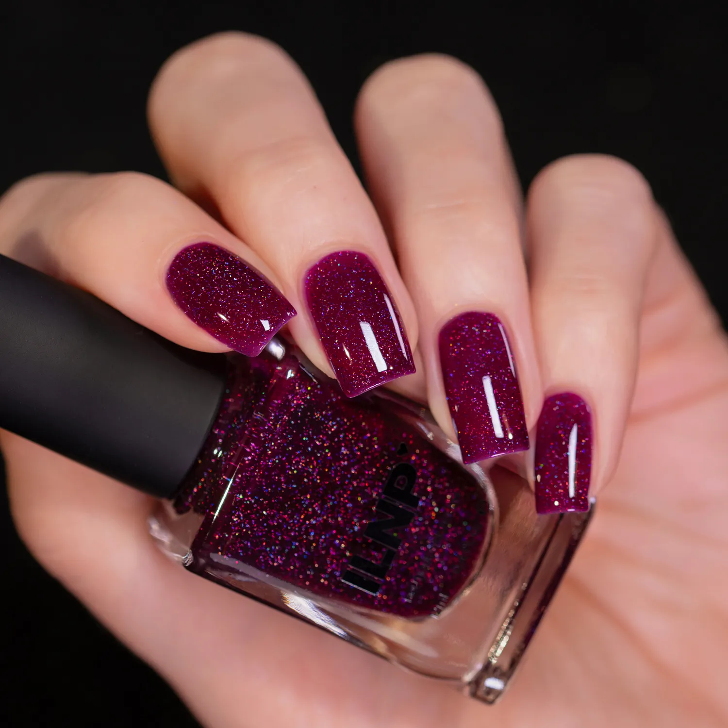 ILNP Honeymoon nagellack bär holografisk jelly