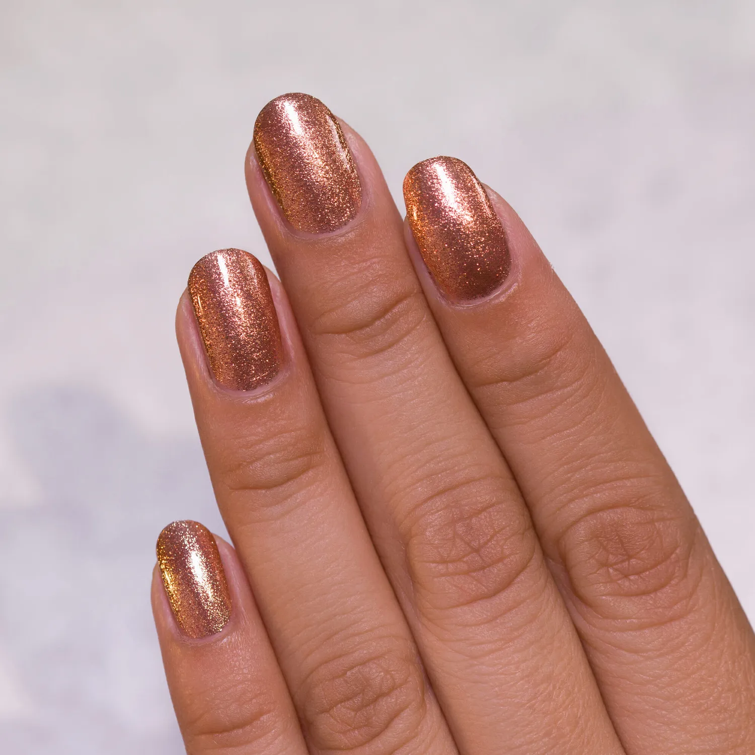 ILNP Checkmate nagellack metallic koppar