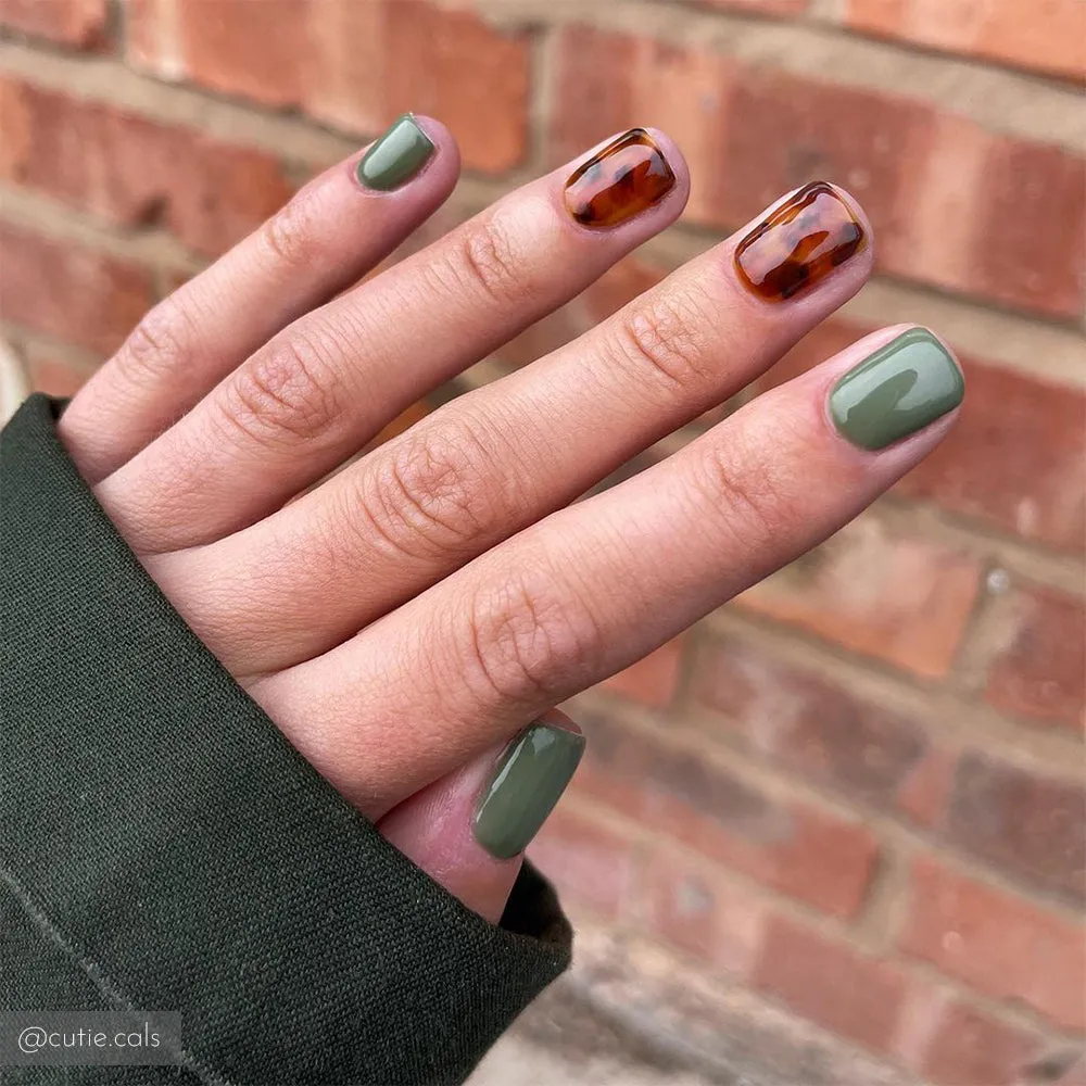 Iz Beauty GEL&GO GG1082 gellack Pine-ing For You 12 ml khaki