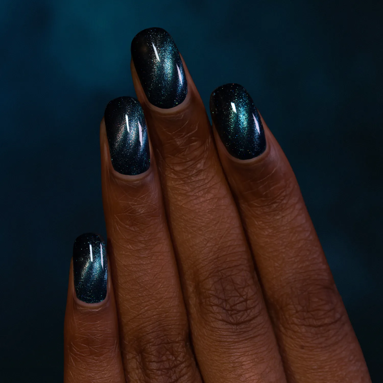 ILNP Ritual nagellack mörk teal magnetiskt