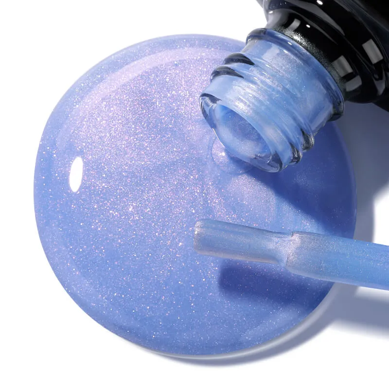 Modelones Inspire Gel gellack Blue Twisted 15ml skimrande