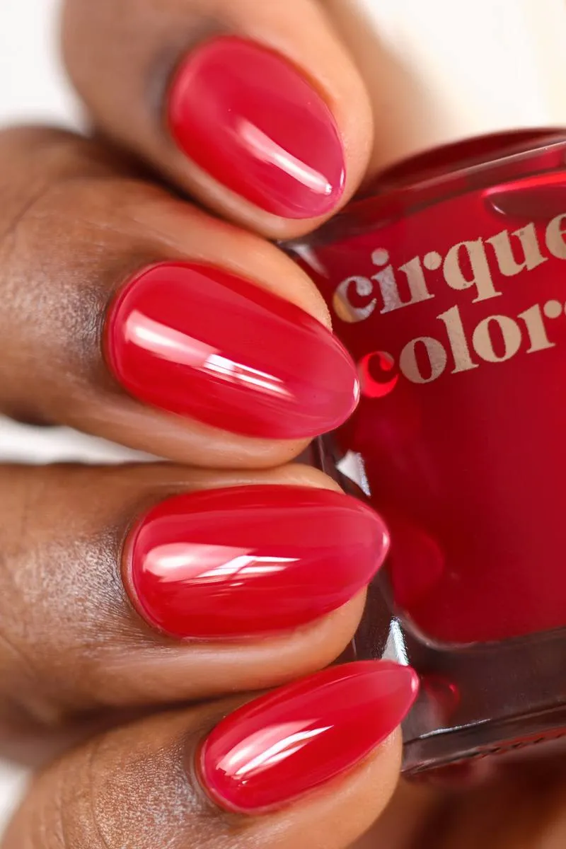 Cirque Colors Scarlet Jelly jelly nagellack röd
