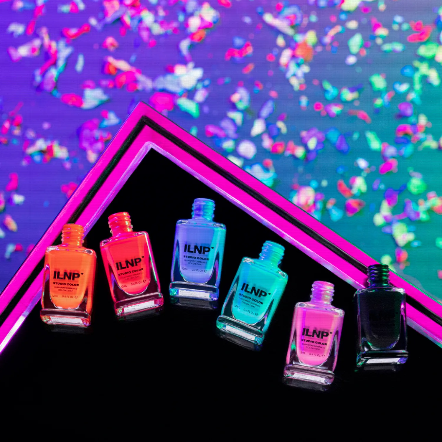 ILNP Arcade Collection nagellack 6-pack retro