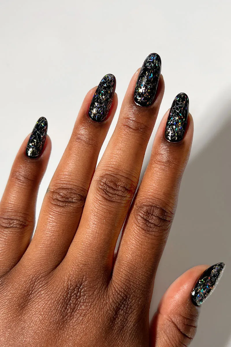 Cirque Colors Twinkle Tweed glitter topper holographic