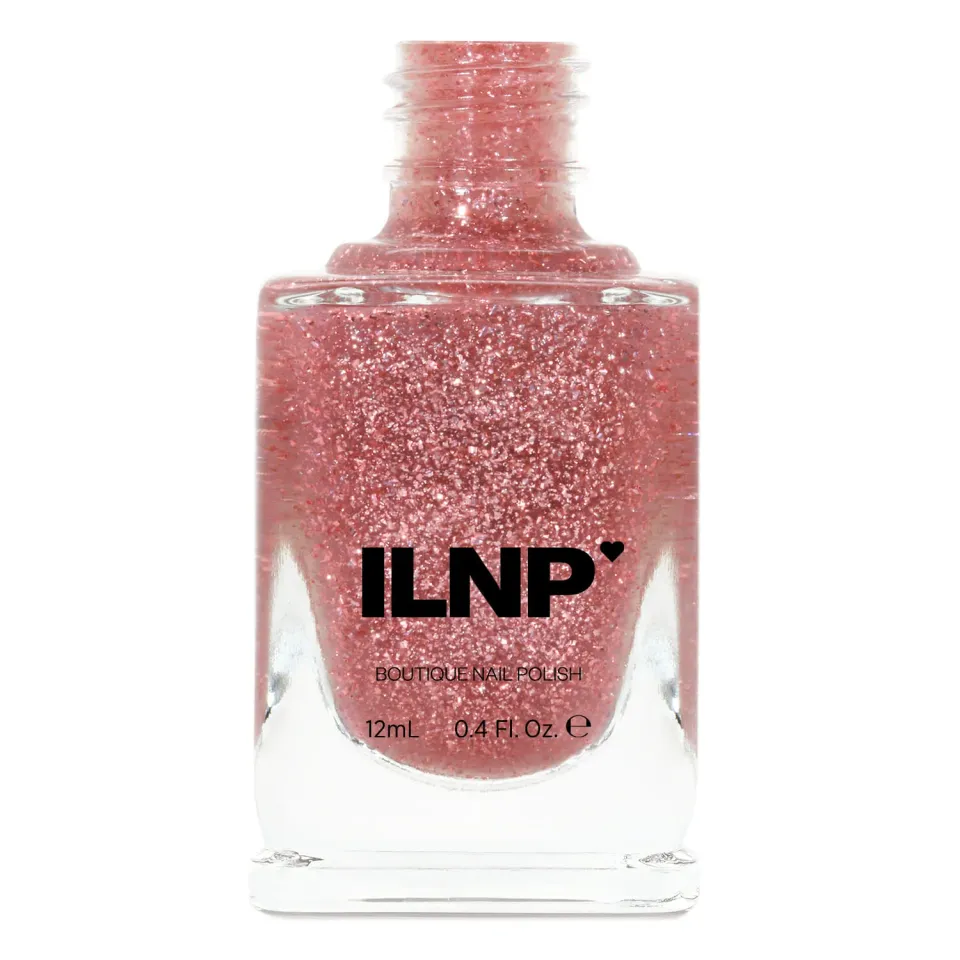 ILNP Empress nagellack rosa flakie topper