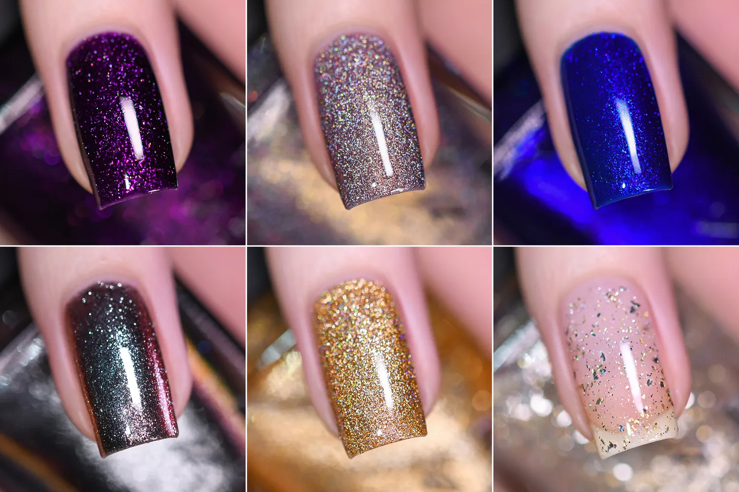 ILNP At Midnight Collection nagellack 6-pack fest