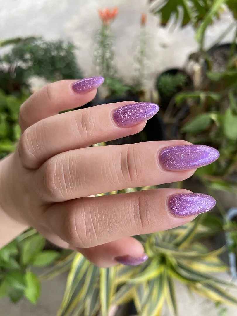 Cirque Colors Jammin Out shimmer nagellack druvlila holografisk