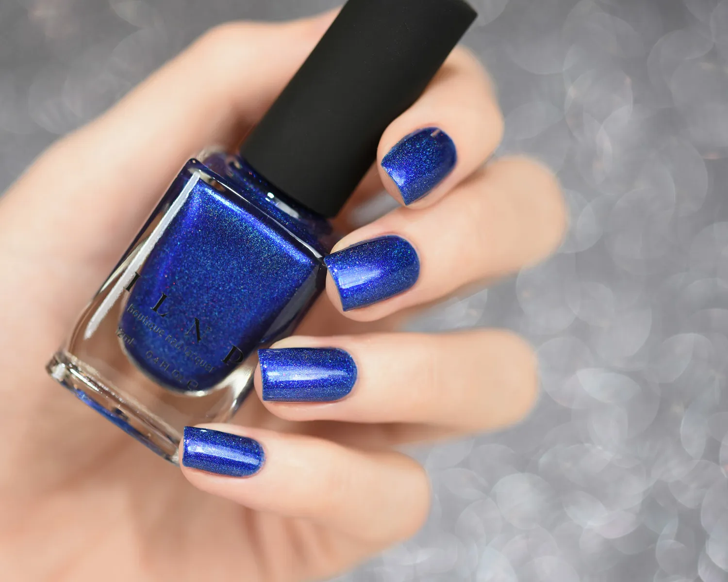 ILNP Summer Stargazing nagellack blått holo