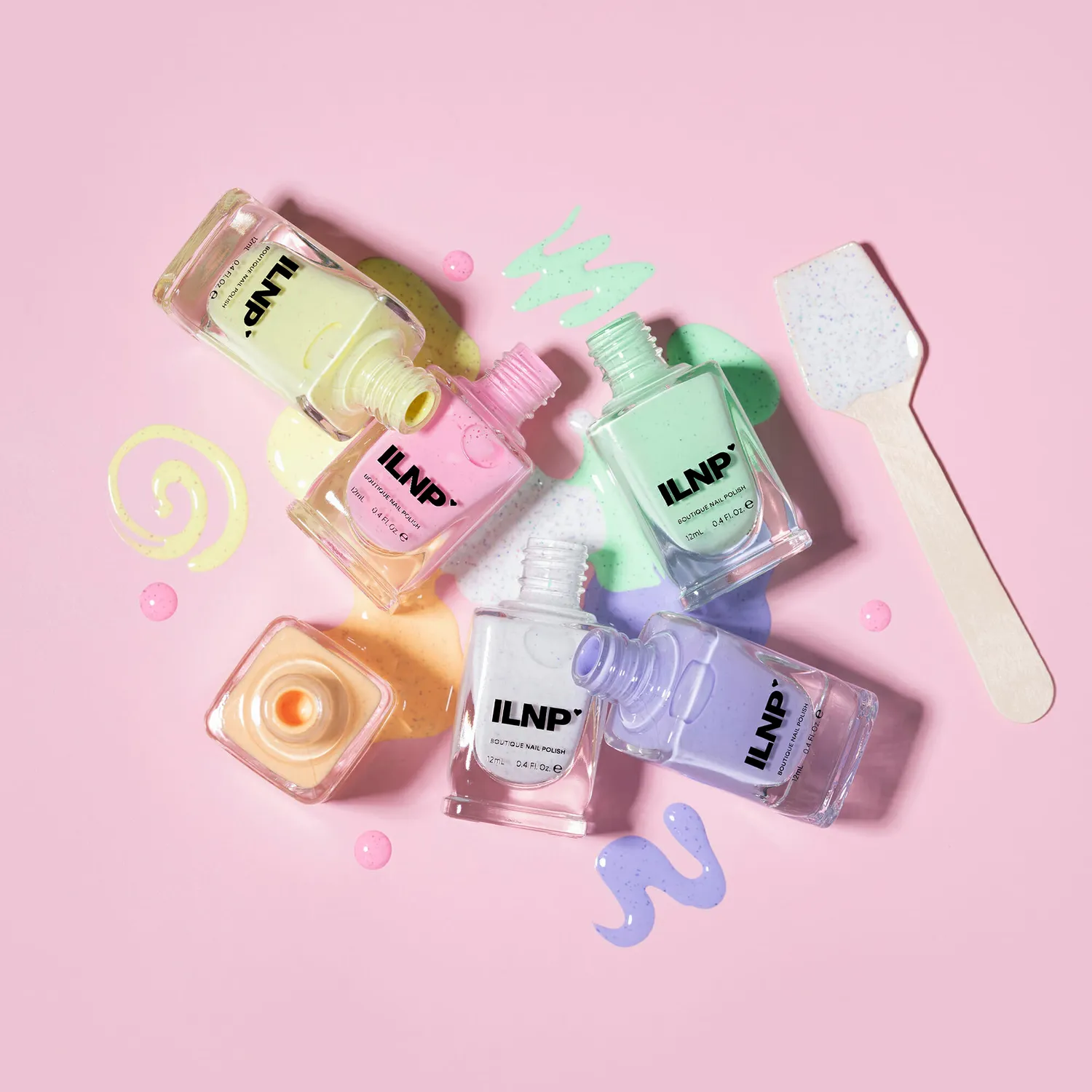 ILNP Something Sweet Collection nagellack 6-pack pastell